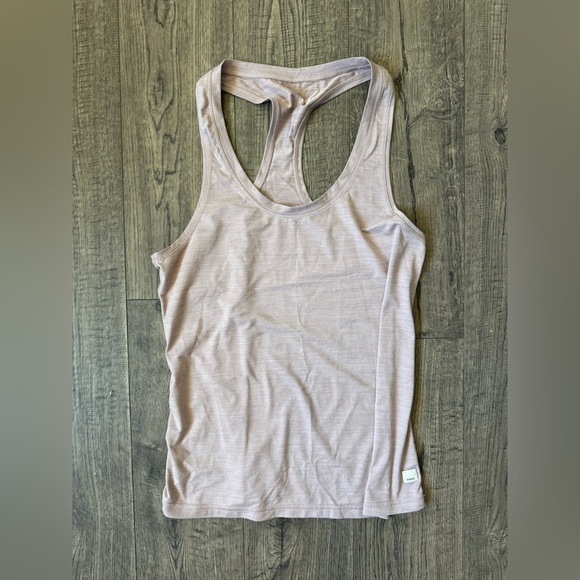 Vuori Lux Performance Tank- Mauve- Large - Picture 2 of 3